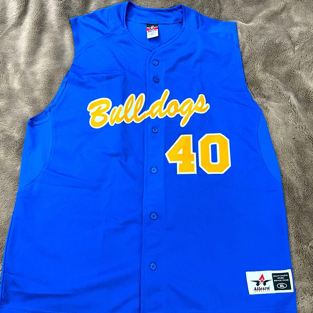 Minnesota Bulldogs Baseball # 40 Blue Stitched XL Jersey